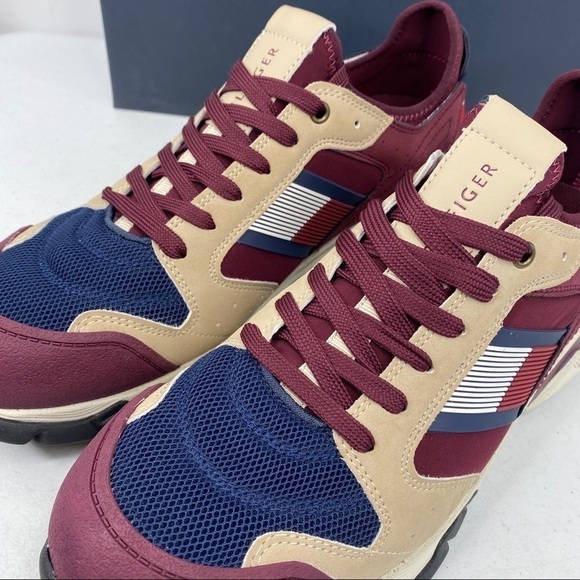 TOMMY Hilfiger Torque Sneakers Dark Red Shoes main image 5